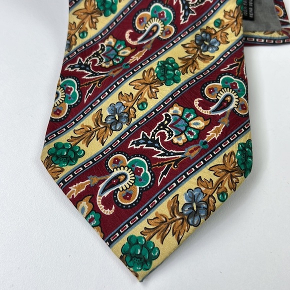 Jacques Farre Paisley 100% Silk Men's Cravate Neck Tie - Picture 2 of 8